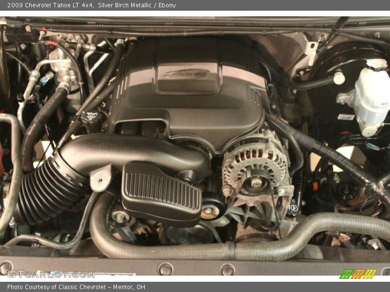 Silver Birch Metallic / Ebony 2009 Chevrolet Tahoe LT 4x4