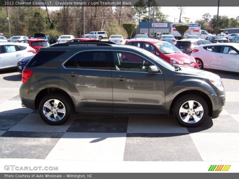 Graystone Metallic / Light Titanium/Jet Black 2012 Chevrolet Equinox LT