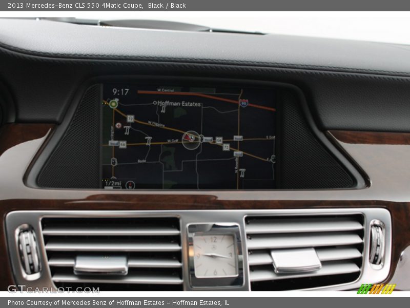 Navigation of 2013 CLS 550 4Matic Coupe
