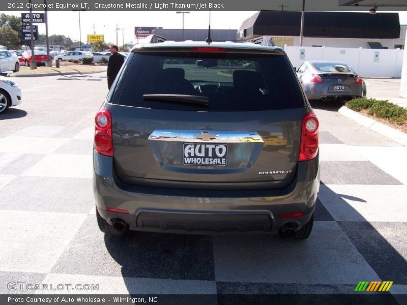 Graystone Metallic / Light Titanium/Jet Black 2012 Chevrolet Equinox LT