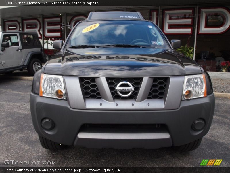 Super Black / Steel/Graphite 2008 Nissan Xterra S 4x4