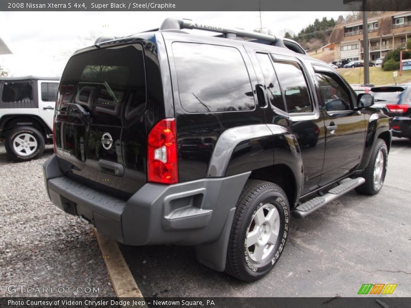 Super Black / Steel/Graphite 2008 Nissan Xterra S 4x4