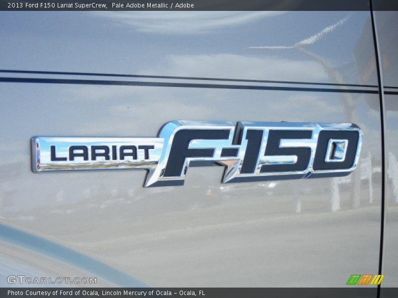 Pale Adobe Metallic / Adobe 2013 Ford F150 Lariat SuperCrew