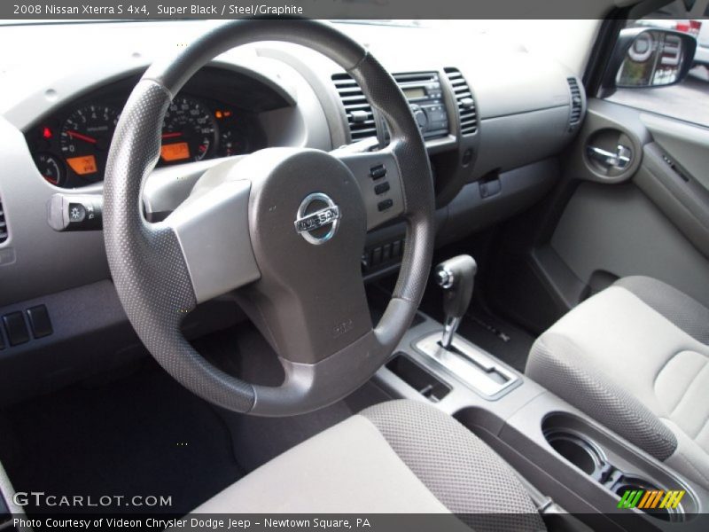 Super Black / Steel/Graphite 2008 Nissan Xterra S 4x4