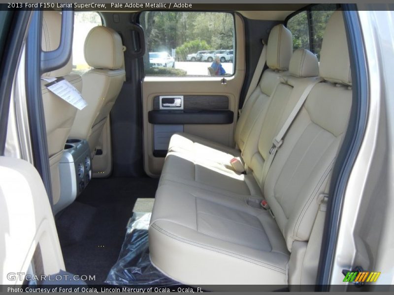 Pale Adobe Metallic / Adobe 2013 Ford F150 Lariat SuperCrew