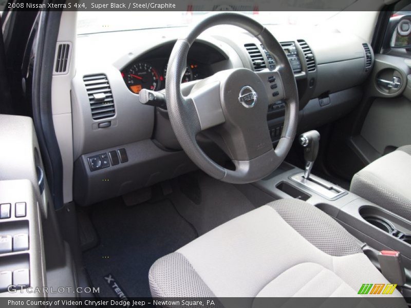 Super Black / Steel/Graphite 2008 Nissan Xterra S 4x4