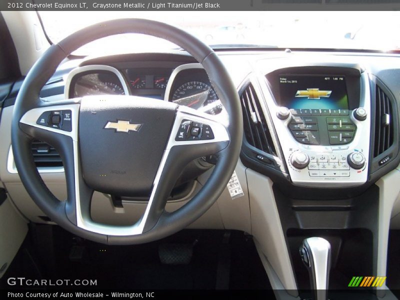 Graystone Metallic / Light Titanium/Jet Black 2012 Chevrolet Equinox LT
