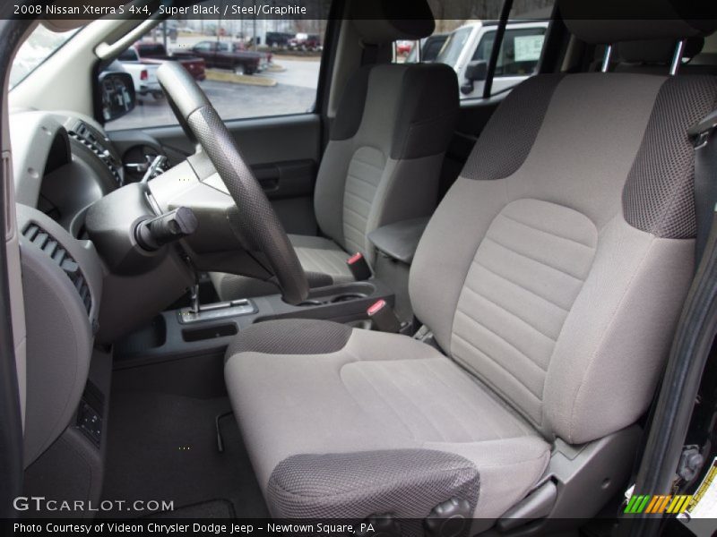 Super Black / Steel/Graphite 2008 Nissan Xterra S 4x4