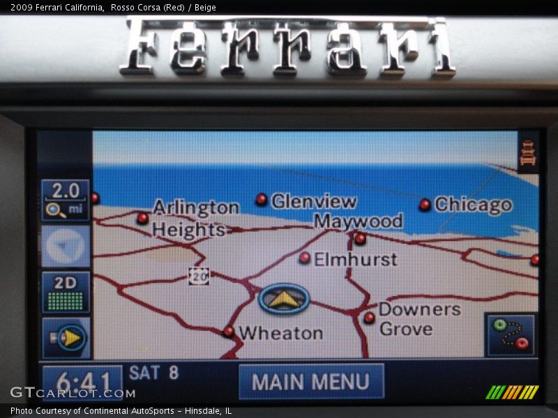 Navigation of 2009 California 