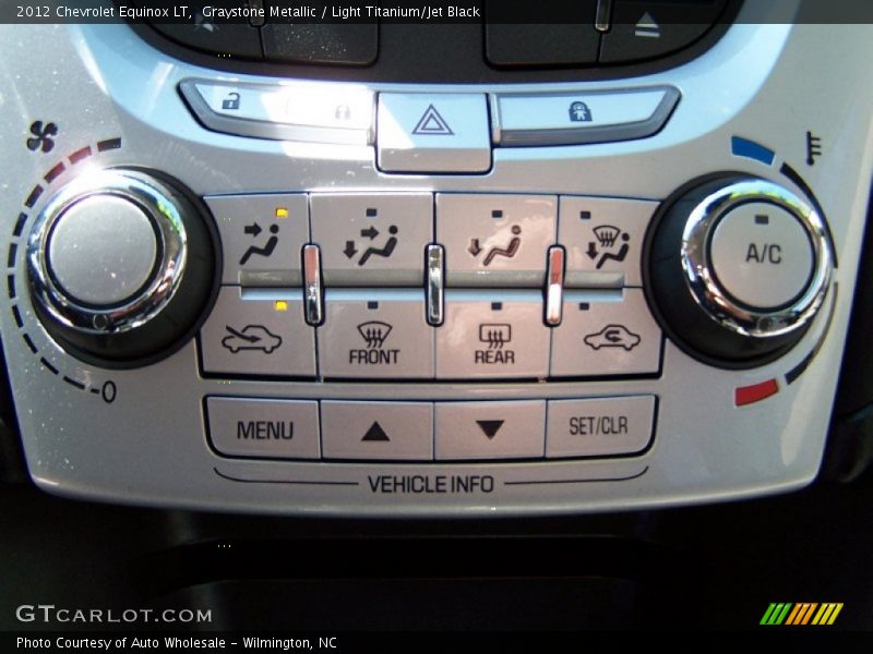 Graystone Metallic / Light Titanium/Jet Black 2012 Chevrolet Equinox LT