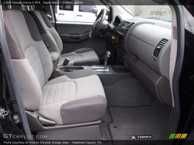 Super Black / Steel/Graphite 2008 Nissan Xterra S 4x4