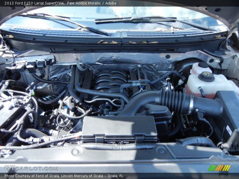 Pale Adobe Metallic / Adobe 2013 Ford F150 Lariat SuperCrew