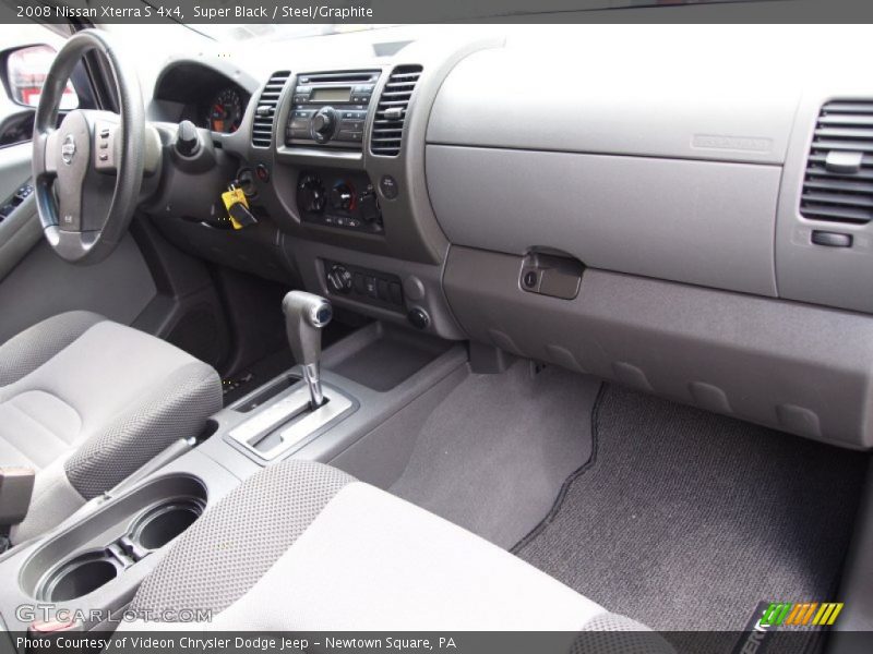 Super Black / Steel/Graphite 2008 Nissan Xterra S 4x4