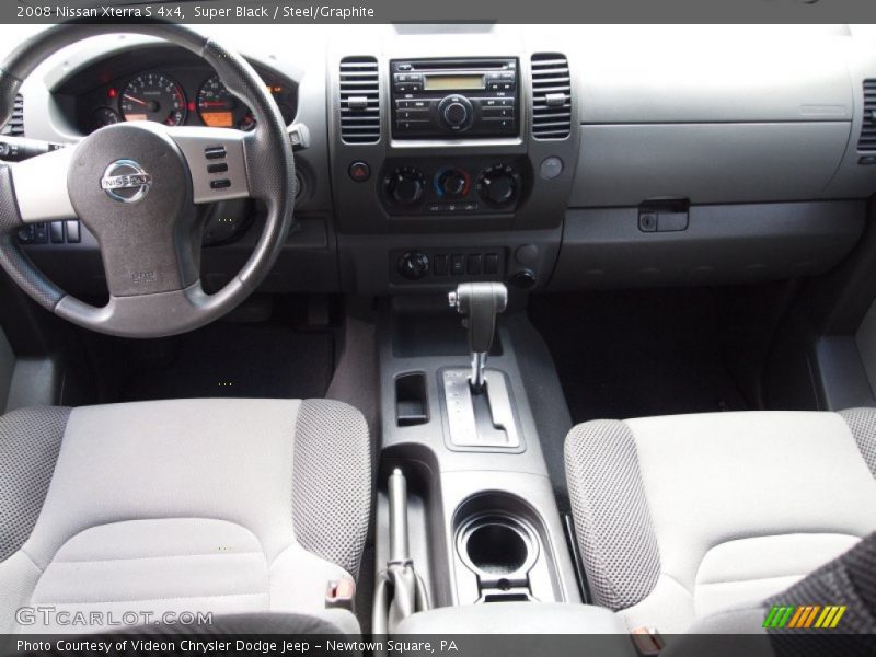 Super Black / Steel/Graphite 2008 Nissan Xterra S 4x4