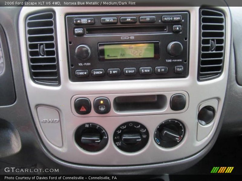 Controls of 2006 Escape XLT V6 4WD