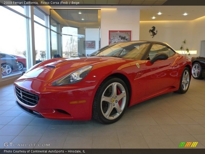 Front 3/4 View of 2009 California 