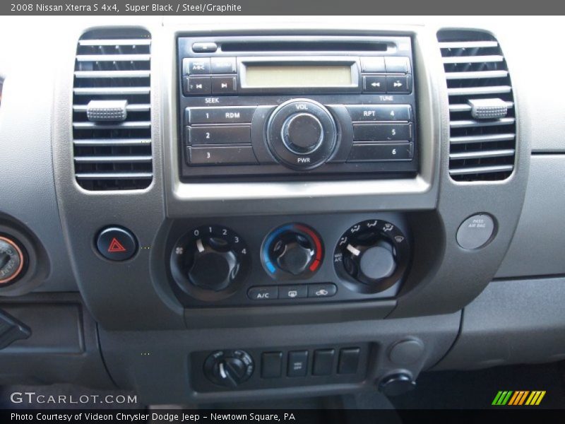 Super Black / Steel/Graphite 2008 Nissan Xterra S 4x4