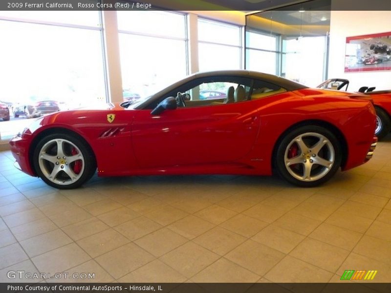 Rosso Corsa (Red) / Beige 2009 Ferrari California