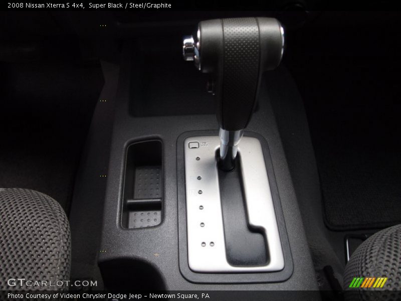 Super Black / Steel/Graphite 2008 Nissan Xterra S 4x4