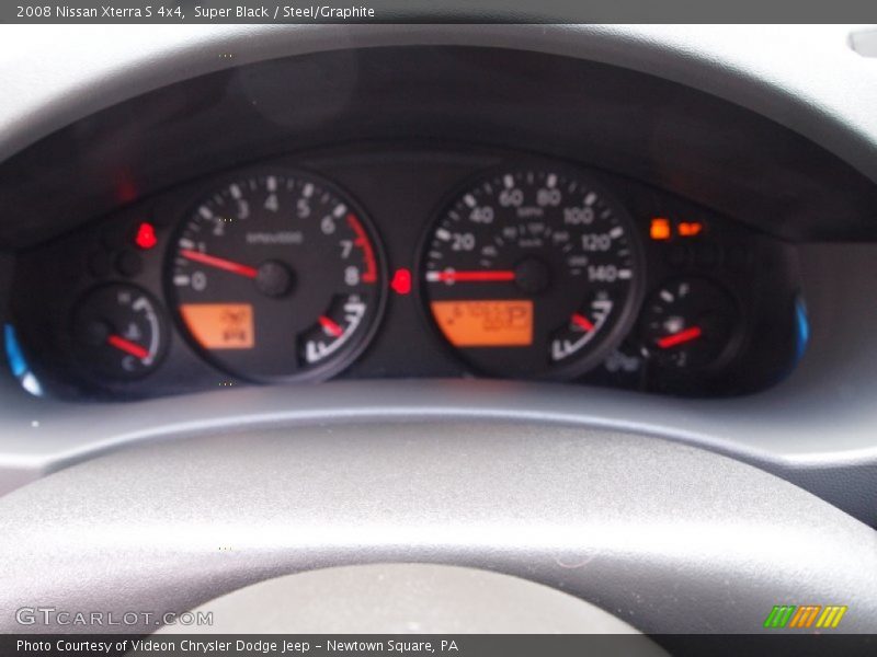 Super Black / Steel/Graphite 2008 Nissan Xterra S 4x4