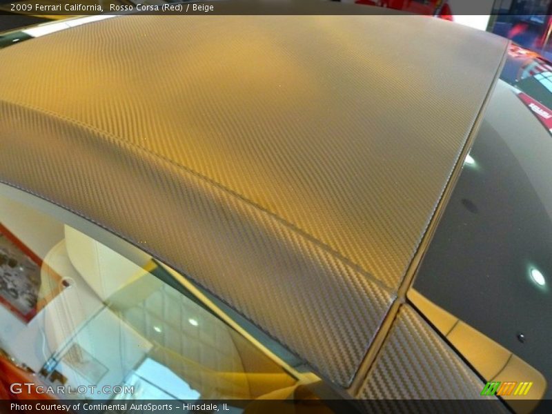 Carbon Fiber Look Wrap - 2009 Ferrari California 