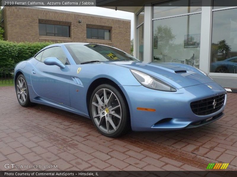 Azzurro California / Sabbia 2010 Ferrari California