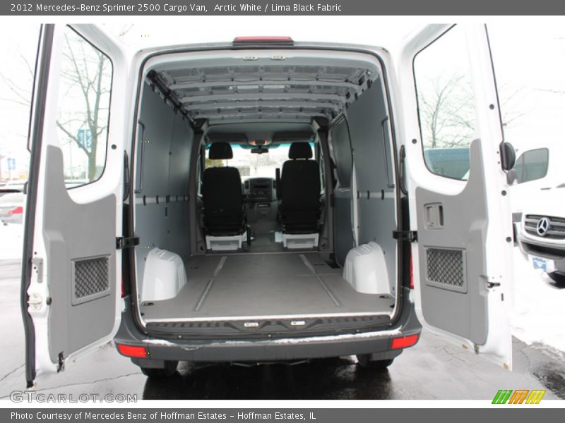 Arctic White / Lima Black Fabric 2012 Mercedes-Benz Sprinter 2500 Cargo Van