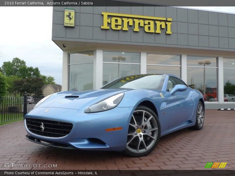 Front 3/4 View of 2010 California 