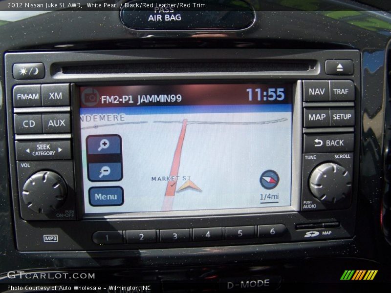 Navigation of 2012 Juke SL AWD