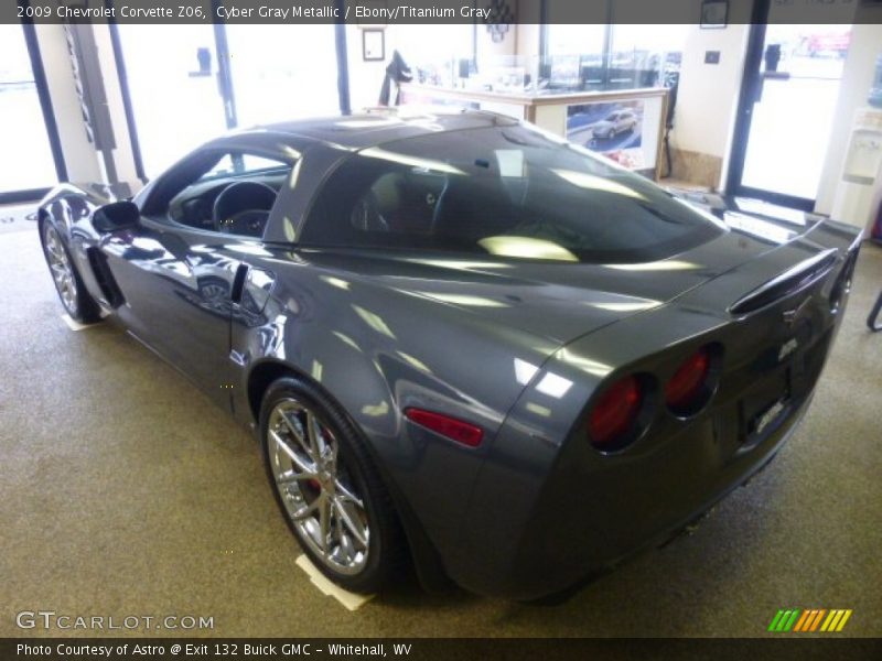 Cyber Gray Metallic / Ebony/Titanium Gray 2009 Chevrolet Corvette Z06