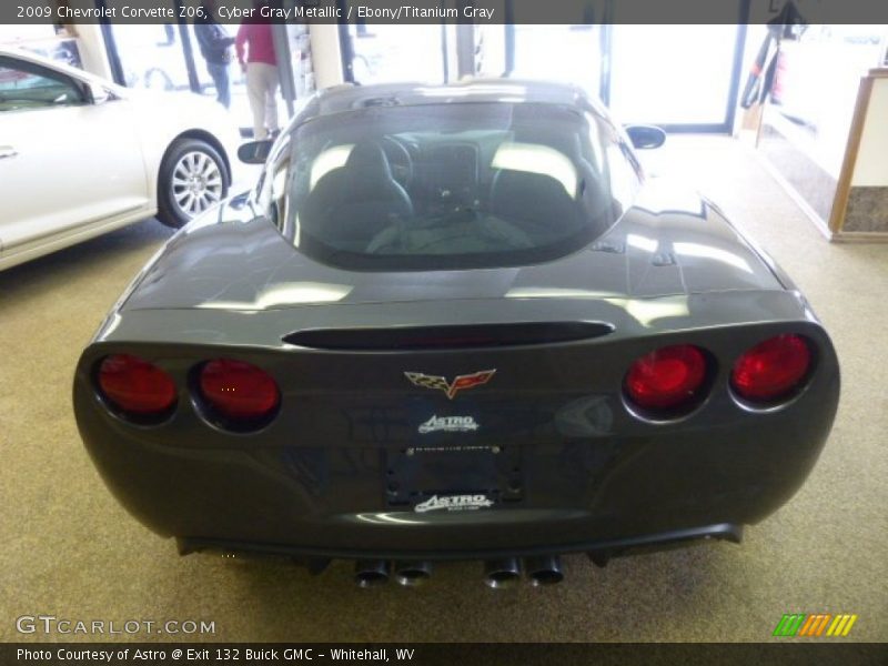 Cyber Gray Metallic / Ebony/Titanium Gray 2009 Chevrolet Corvette Z06