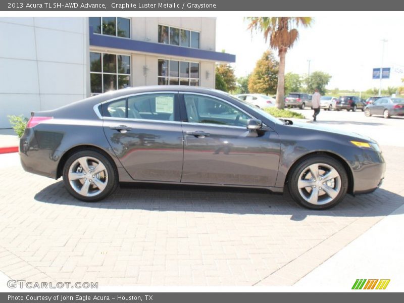 Graphite Luster Metallic / Graystone 2013 Acura TL SH-AWD Advance