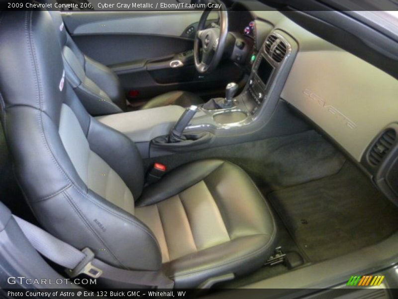  2009 Corvette Z06 Ebony/Titanium Gray Interior