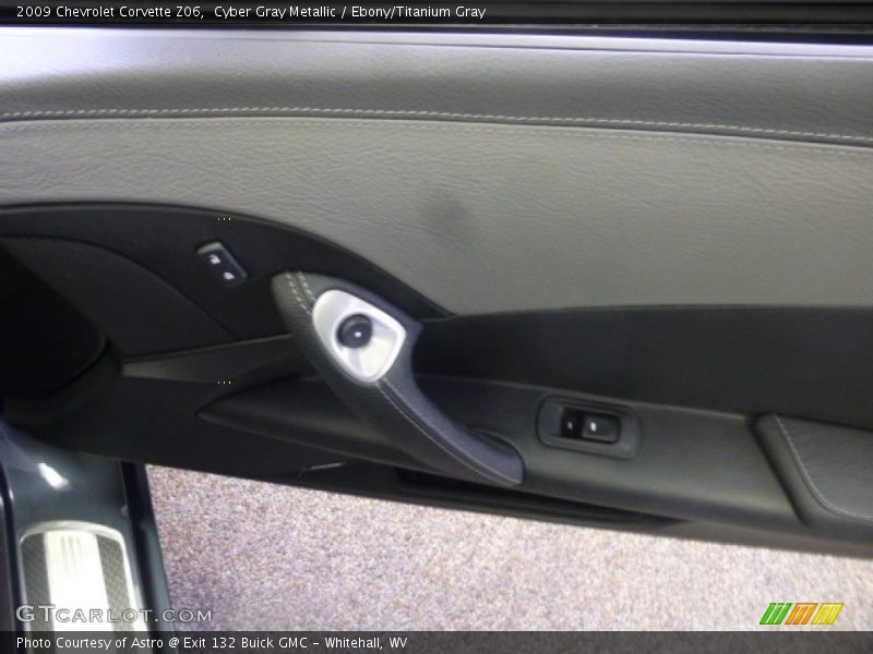 Cyber Gray Metallic / Ebony/Titanium Gray 2009 Chevrolet Corvette Z06