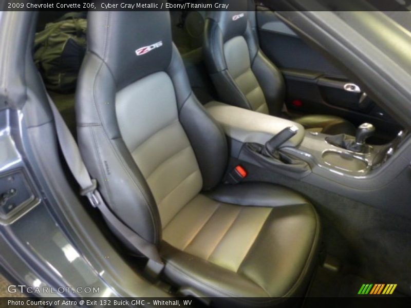 Front Seat of 2009 Corvette Z06