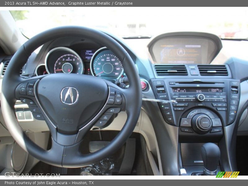 Graphite Luster Metallic / Graystone 2013 Acura TL SH-AWD Advance