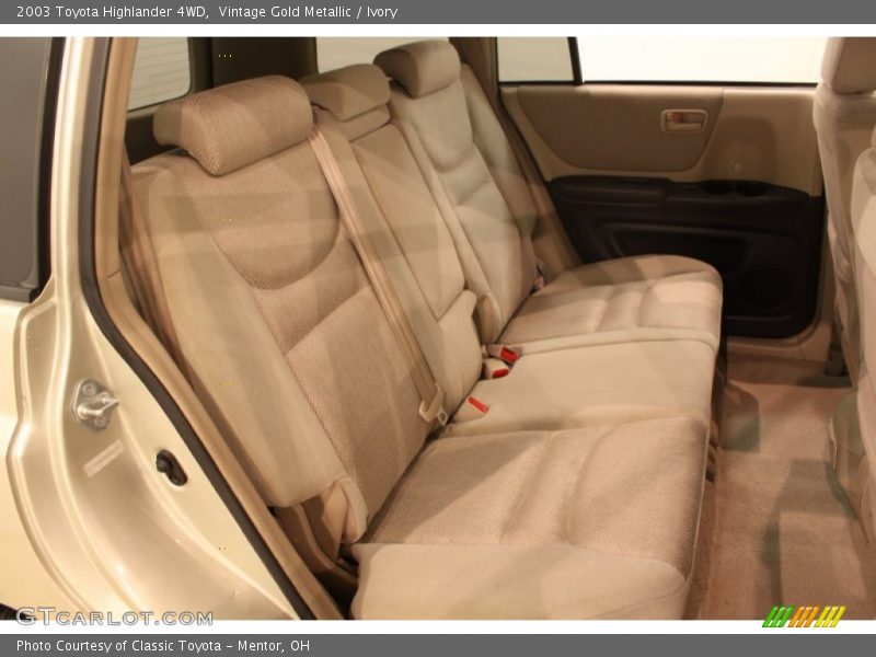 Vintage Gold Metallic / Ivory 2003 Toyota Highlander 4WD