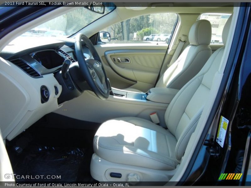 Kodiak Brown Metallic / Dune 2013 Ford Taurus SEL