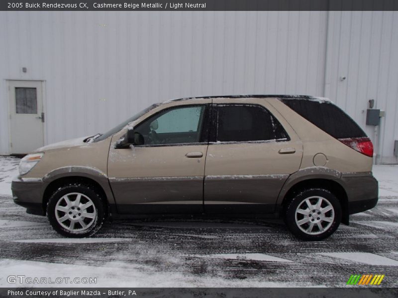 Cashmere Beige Metallic / Light Neutral 2005 Buick Rendezvous CX