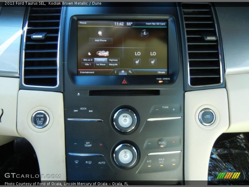 Kodiak Brown Metallic / Dune 2013 Ford Taurus SEL