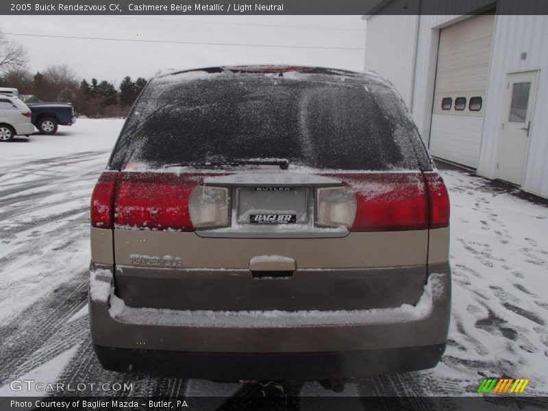 Cashmere Beige Metallic / Light Neutral 2005 Buick Rendezvous CX