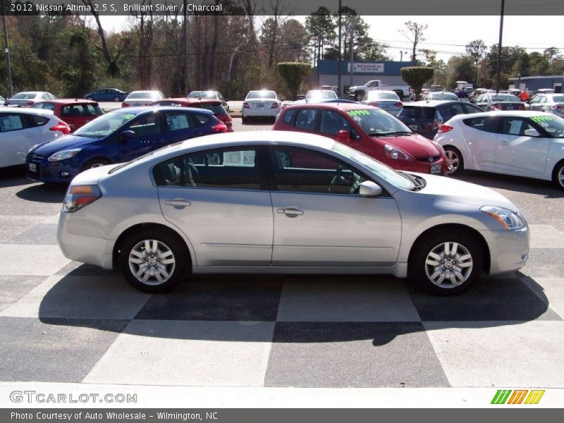 Brilliant Silver / Charcoal 2012 Nissan Altima 2.5 S