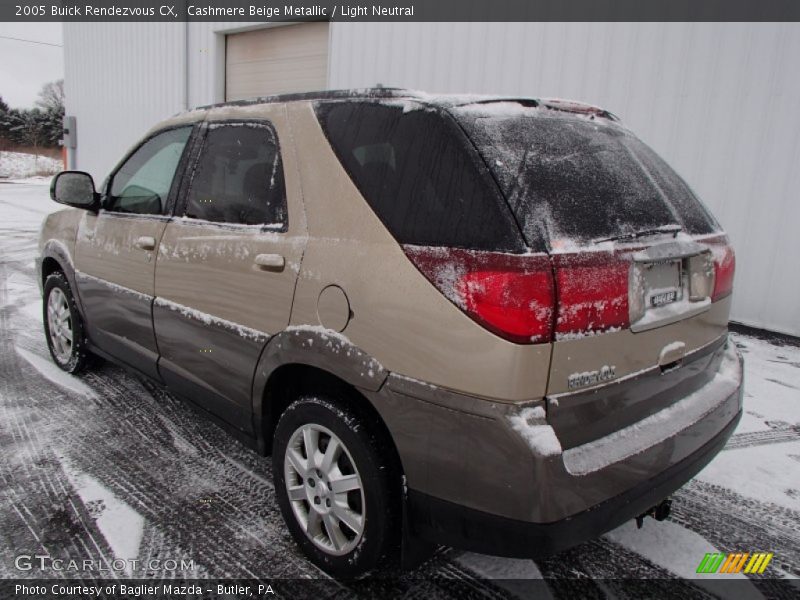 Cashmere Beige Metallic / Light Neutral 2005 Buick Rendezvous CX