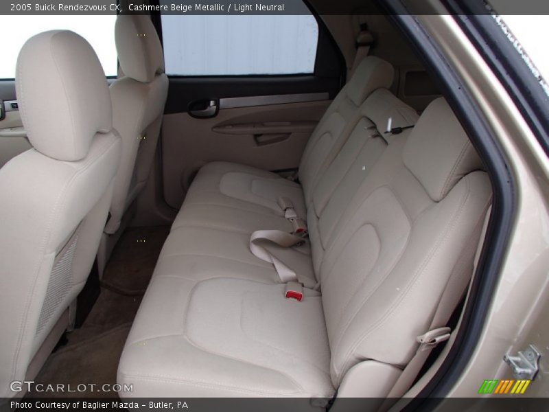 Cashmere Beige Metallic / Light Neutral 2005 Buick Rendezvous CX