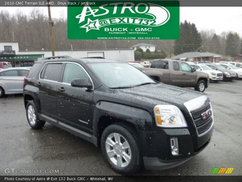 Onyx Black / Jet Black 2010 GMC Terrain SLE AWD