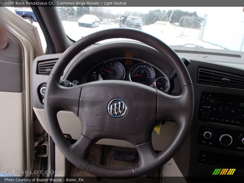 Cashmere Beige Metallic / Light Neutral 2005 Buick Rendezvous CX