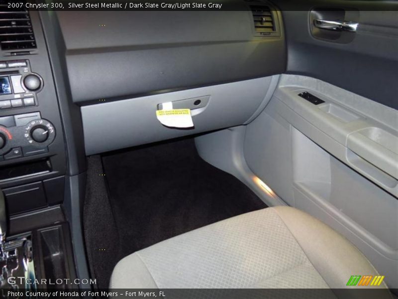 Silver Steel Metallic / Dark Slate Gray/Light Slate Gray 2007 Chrysler 300
