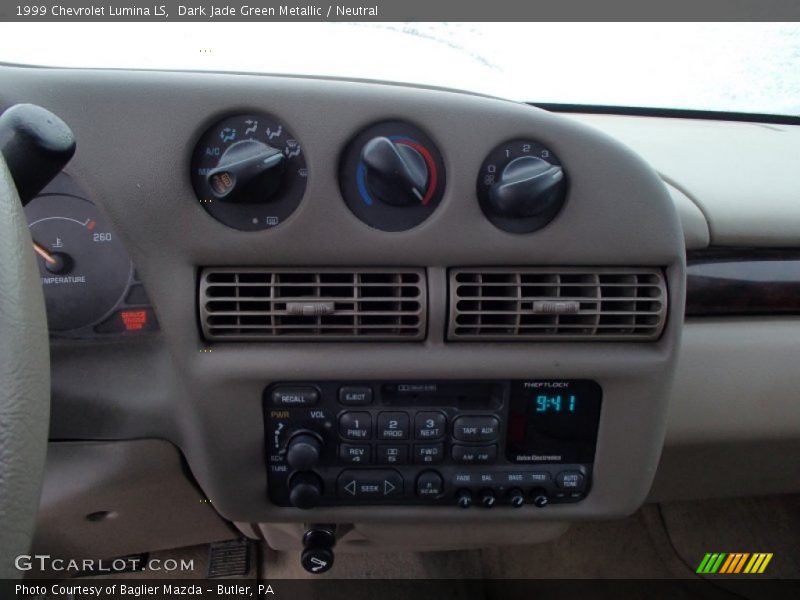 Controls of 1999 Lumina LS