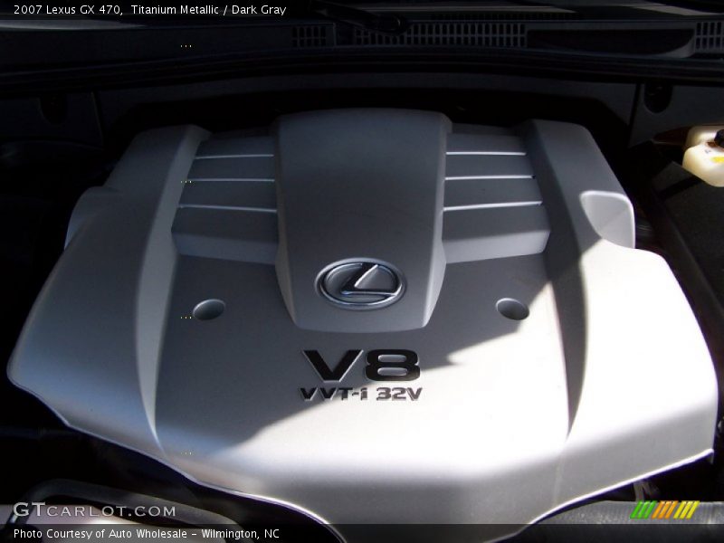 Titanium Metallic / Dark Gray 2007 Lexus GX 470