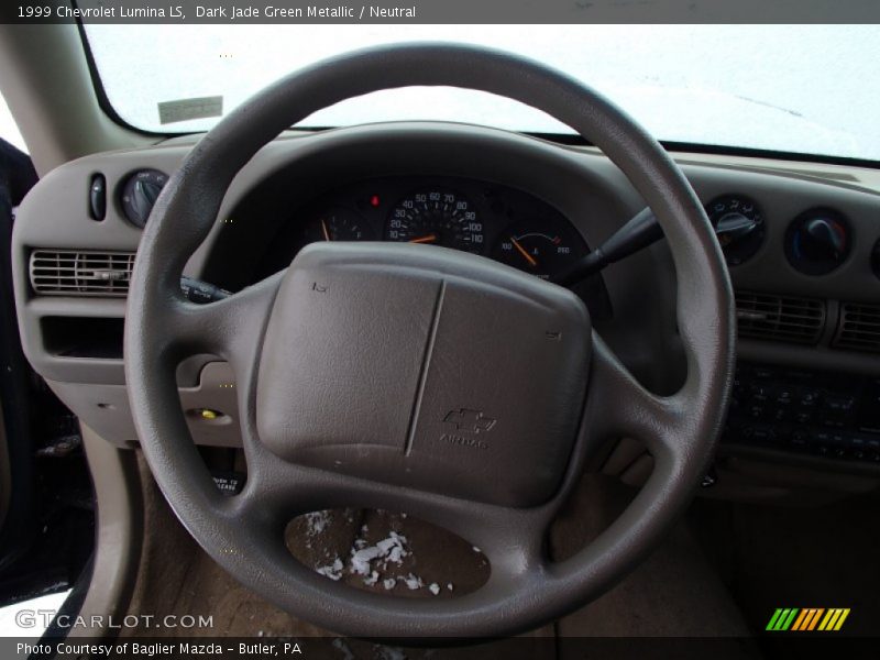 Dark Jade Green Metallic / Neutral 1999 Chevrolet Lumina LS
